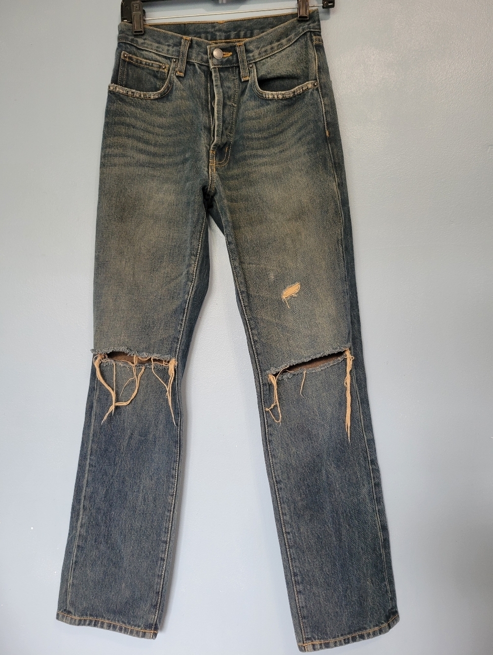 Carmar Los Angeles Womens Busted Knee Classic Straight Fit 25